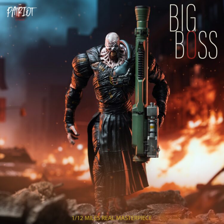 Mô hình figure 1/12 Patriot Studio PA018 Boss Nemesis trong Resident Evil