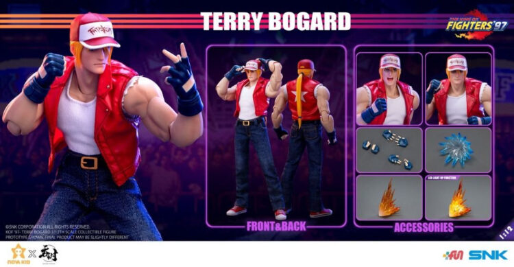 Mô hình figure 1/12 Tunshi Studio  Terry Bogard TS-XZZ-005 King of Fighters 97 - Image 11