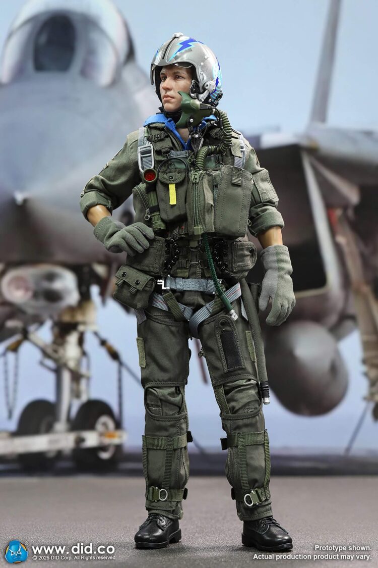 Mô hình figure lính 1/6 DID MA80182 Phi công tiêm kích F-14 Hải quân Hoa Kỳ – Tom & Nick - Image 5