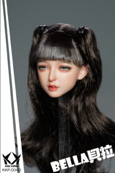 KKP004 - NEW PRODUCT: KID KING - BELLA-eyelash transplant head sculpt (#KKP004, ABCD) 17133