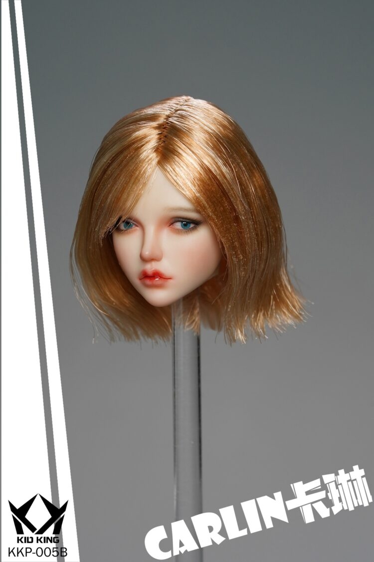 NEW PRODUCT: KID KING - CARLIN - movable eye head sculpt (#KKP005, ABCD) 06128