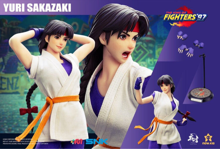 Mô hình figure 1/6 Tunshi Studio TS-XZZ-004 SNK Yuri Sakazaki The King Of Fighters 97 - Image 8