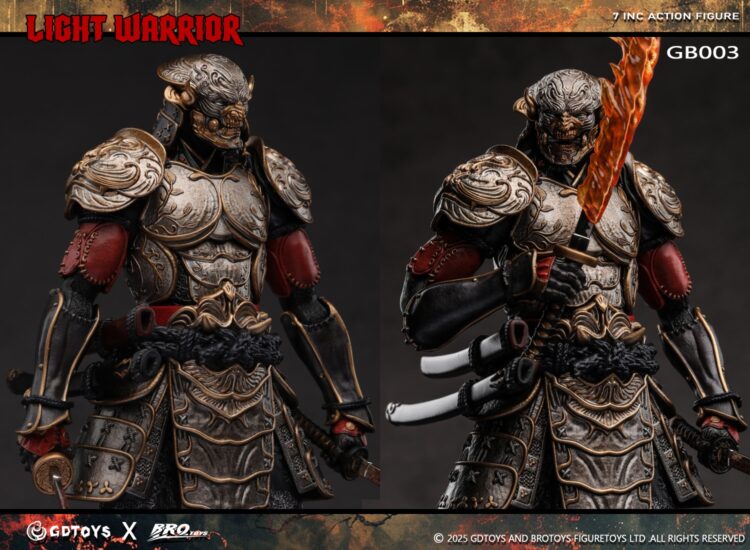 Mô hình 1/12 BroToys GB003D Light Warrior bản cao cấp - Image 9