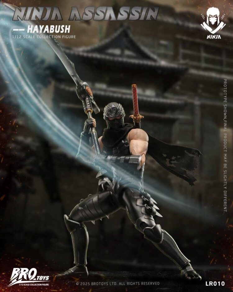 Mô hình figure1/12 BroToys Ninja Gaiden Ryu Hayabusa - Image 6