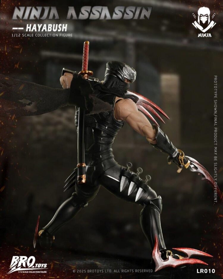 Mô hình figure1/12 BroToys Ninja Gaiden Ryu Hayabusa - Image 5