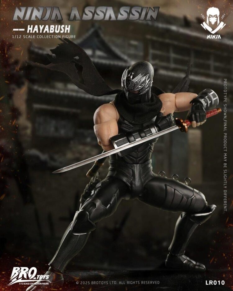 Mô hình figure1/12 BroToys Ninja Gaiden Ryu Hayabusa - Image 4