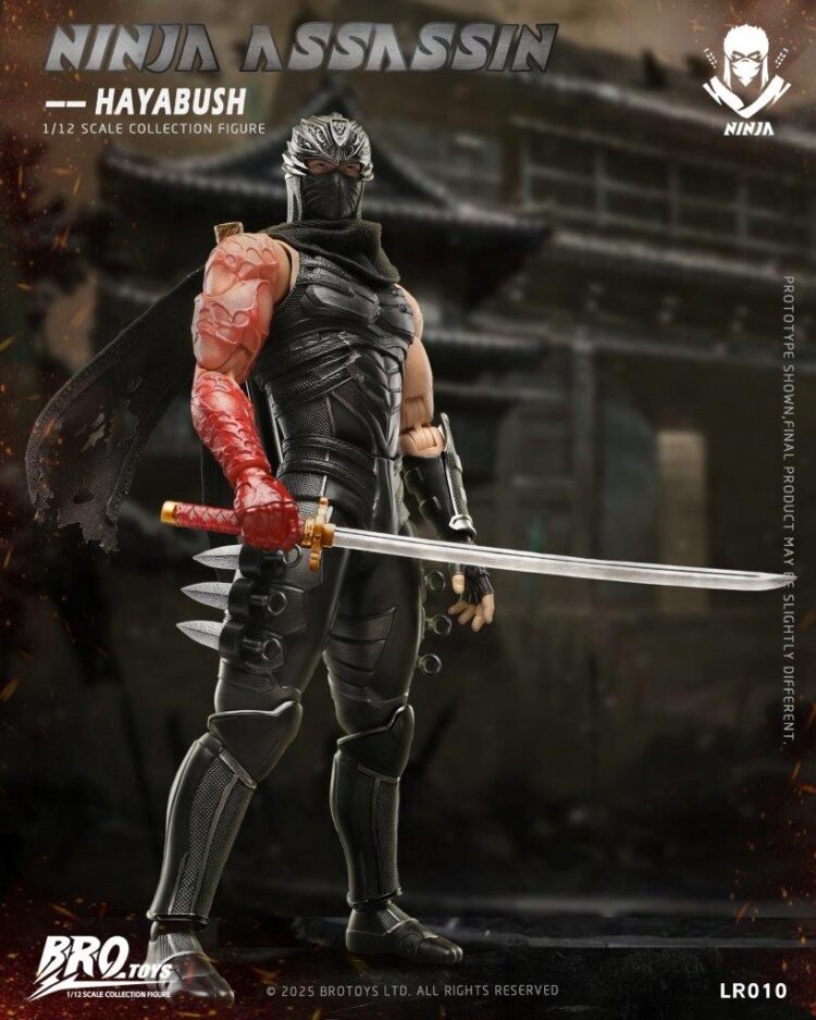 Mô hình figure1/12 BroToys Ninja Gaiden Ryu Hayabusa