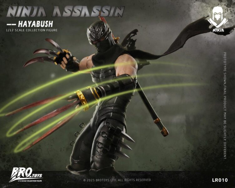 Mô hình figure1/12 BroToys Ninja Gaiden Ryu Hayabusa - Image 13