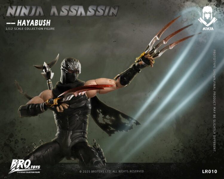 Mô hình figure1/12 BroToys Ninja Gaiden Ryu Hayabusa - Image 12