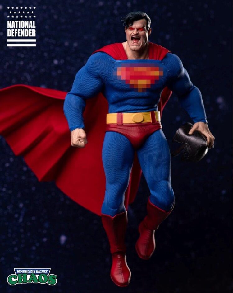 Mô hình action figure Superman 1/12 hãng Chaos