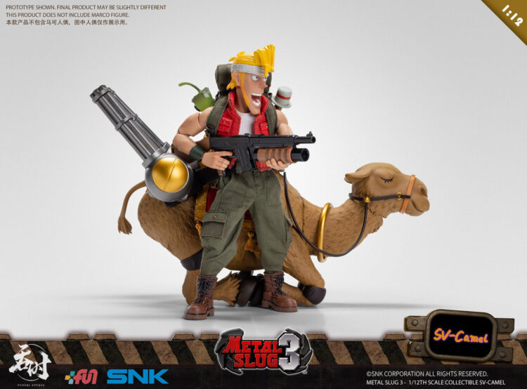 Mô hình 1/12  Metal Slug 3 Collectible Camel Slug action figure - Image 10