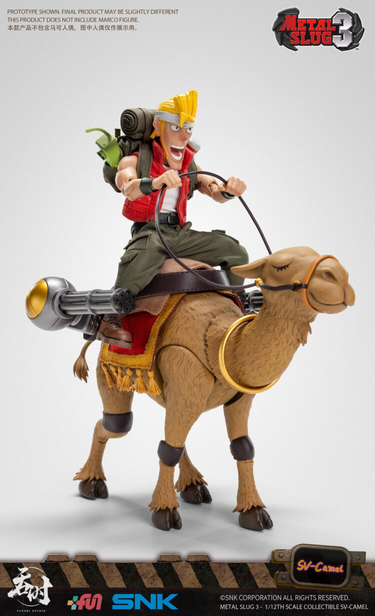 Mô hình 1/12  Metal Slug 3 Collectible Camel Slug action figure - Image 5