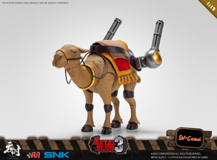 Mô hình 1/12  Metal Slug 3 Collectible Camel Slug action figure