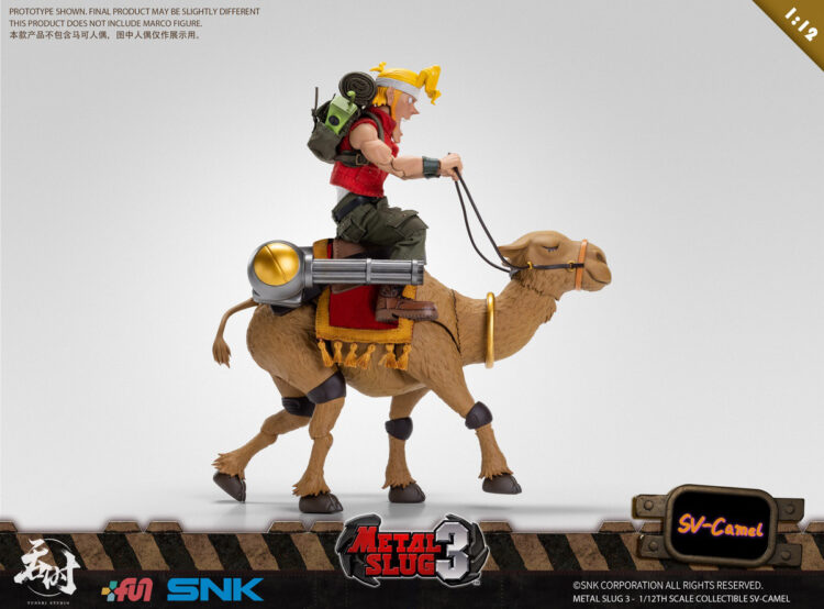 Mô hình 1/12  Metal Slug 3 Collectible Camel Slug action figure - Image 3