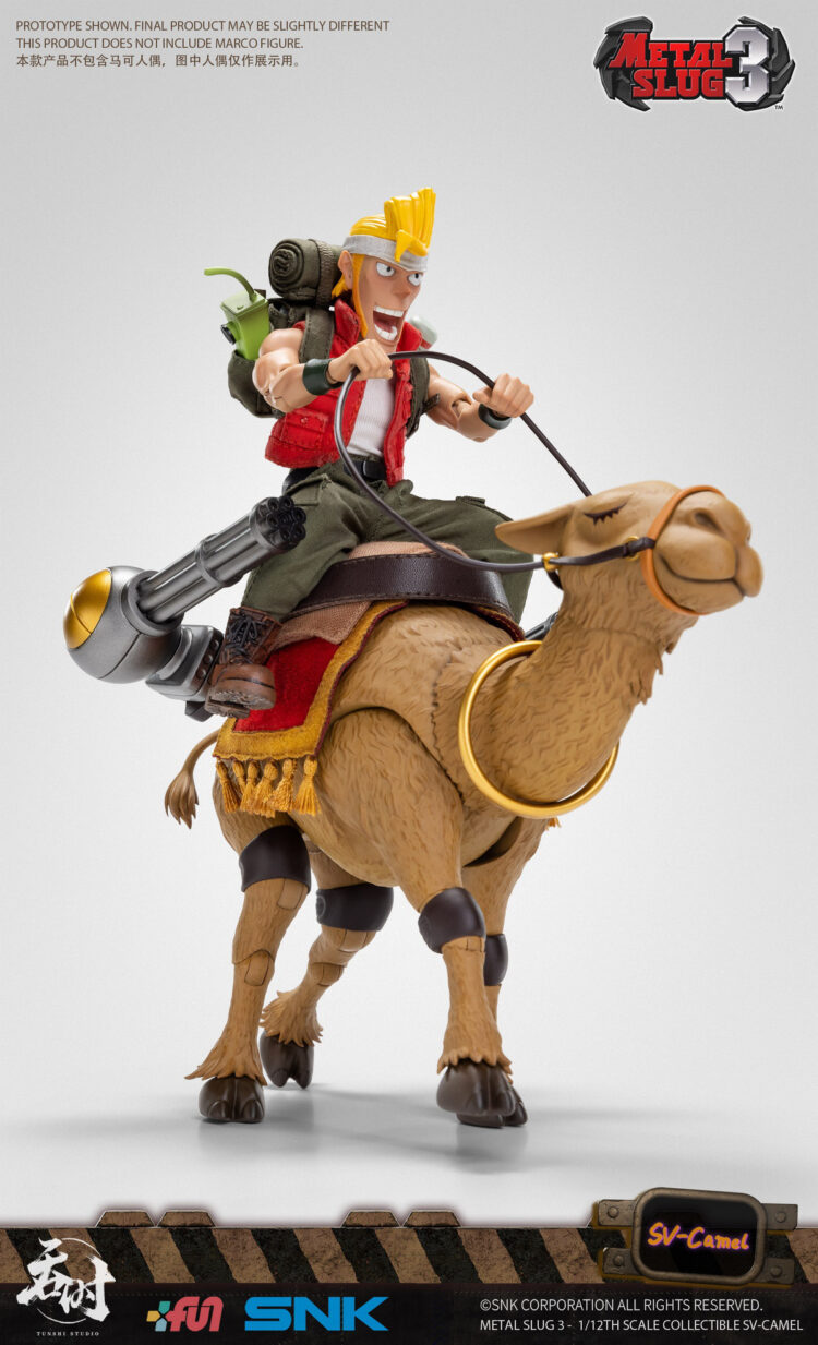 Mô hình 1/12  Metal Slug 3 Collectible Camel Slug action figure - Image 4