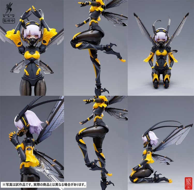 Mô hình 1/12 Snail Shell BEE-03W WASP GIRL Bun-chan chính hãng - Image 9