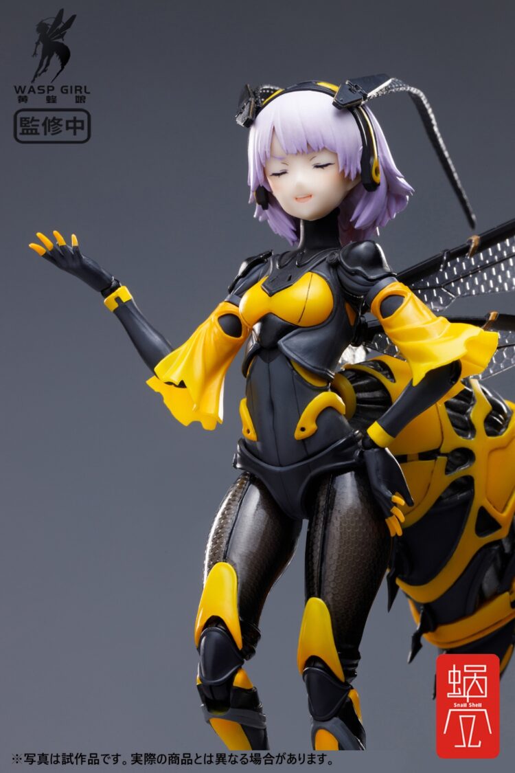 Mô hình 1/12 Snail Shell BEE-03W WASP GIRL Bun-chan chính hãng - Image 3