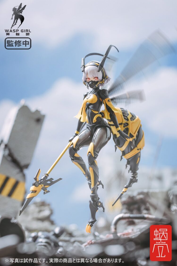 Mô hình 1/12 Snail Shell BEE-03W WASP GIRL Bun-chan chính hãng - Image 16