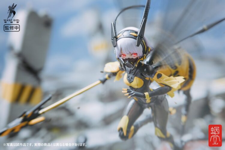 Mô hình 1/12 Snail Shell BEE-03W WASP GIRL Bun-chan chính hãng - Image 20