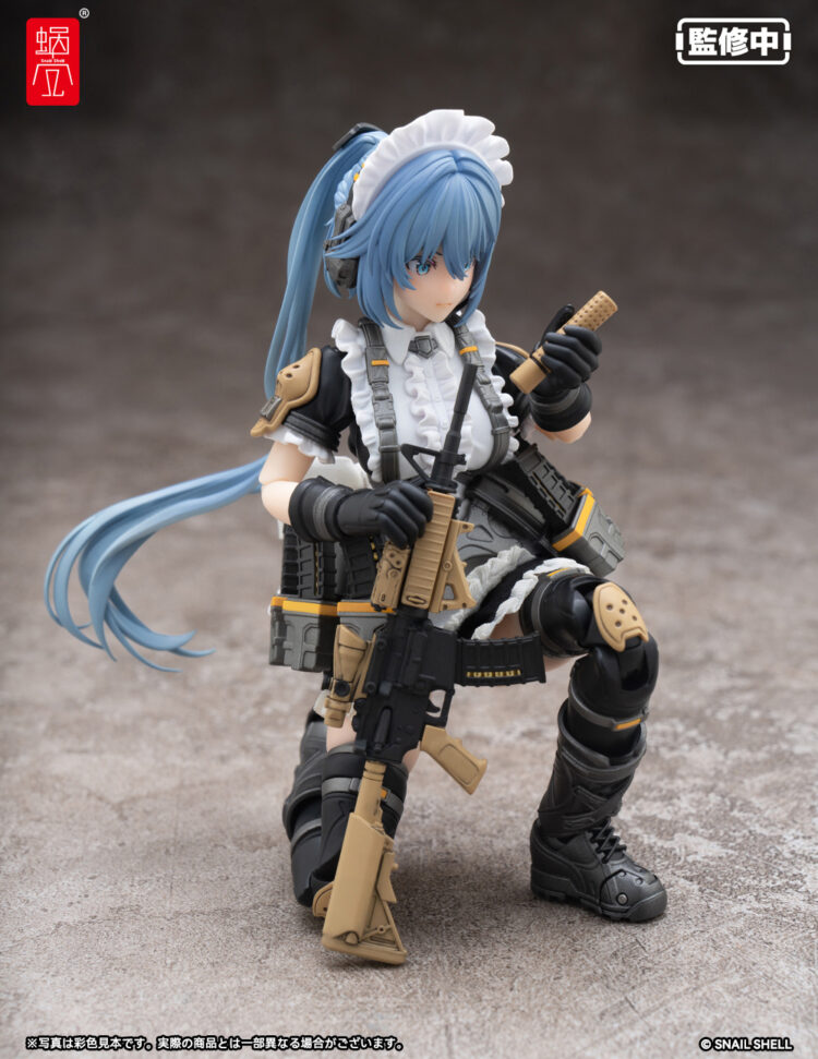 Mô hình figure 1/12 Snail Shell RA-02 Tactical Maid Kazune Tokiwa chính hãng - Image 16