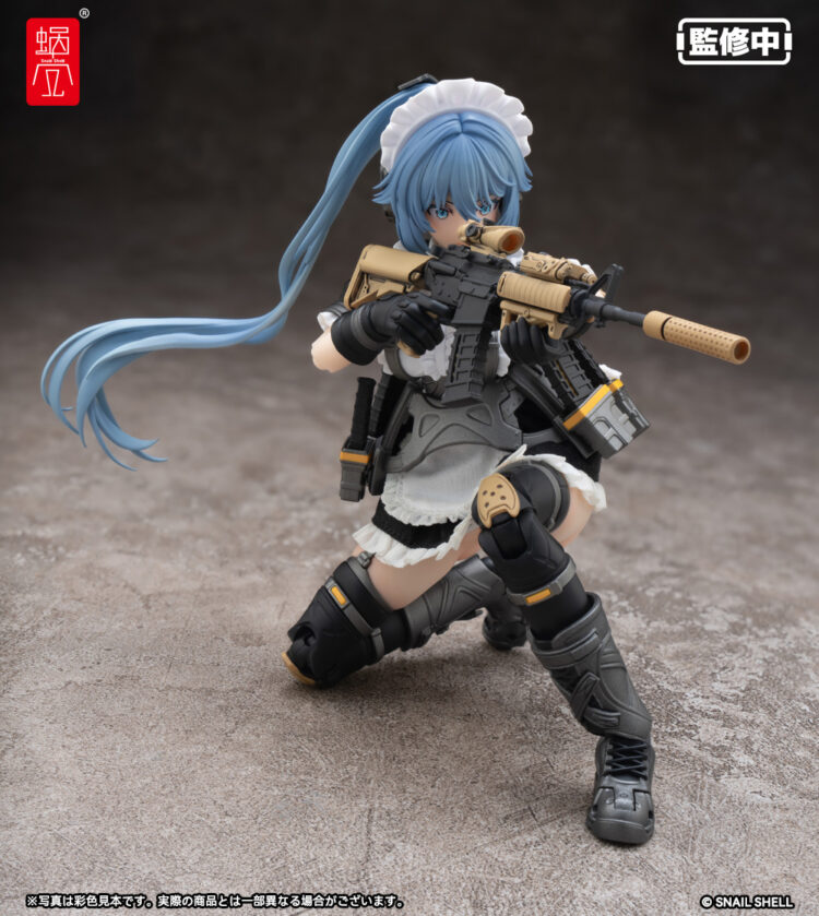 Mô hình figure 1/12 Snail Shell RA-02 Tactical Maid Kazune Tokiwa chính hãng - Image 15