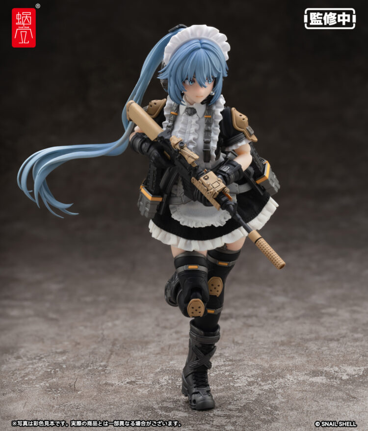 Mô hình figure 1/12 Snail Shell RA-02 Tactical Maid Kazune Tokiwa chính hãng - Image 14