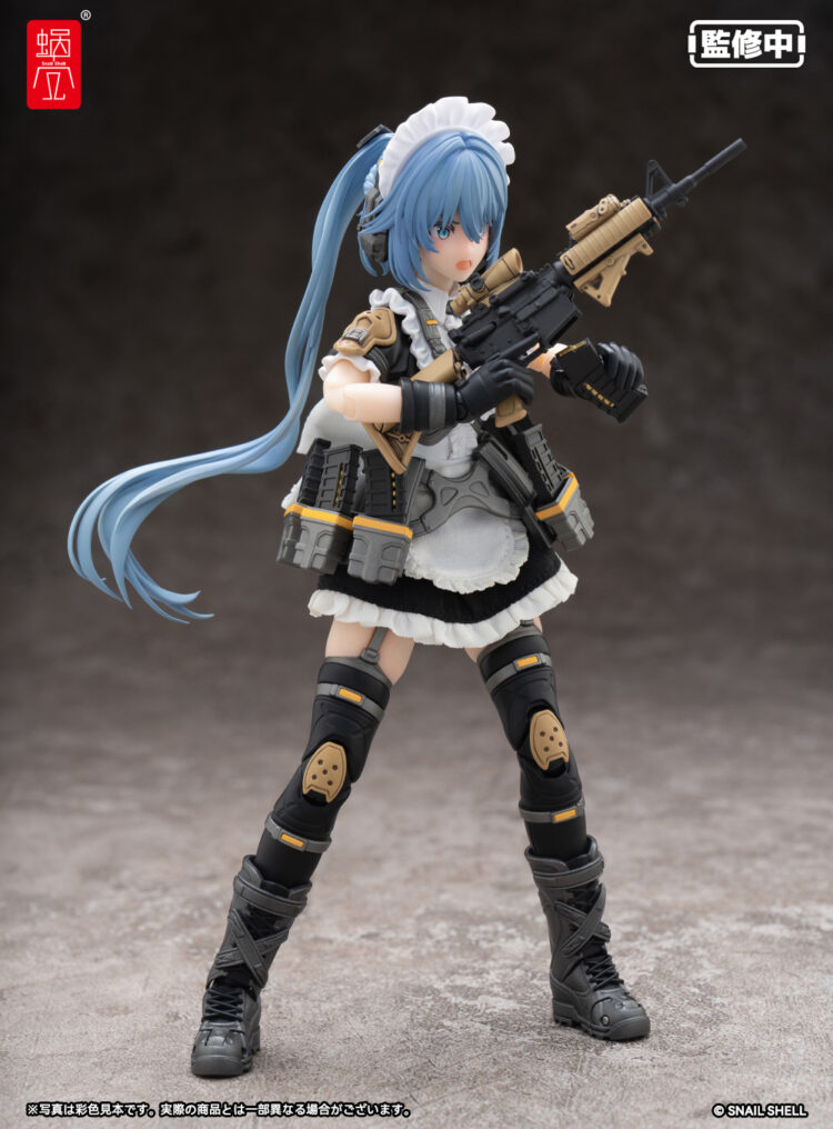 Mô hình figure 1/12 Snail Shell RA-02 Tactical Maid Kazune Tokiwa chính hãng - Image 11