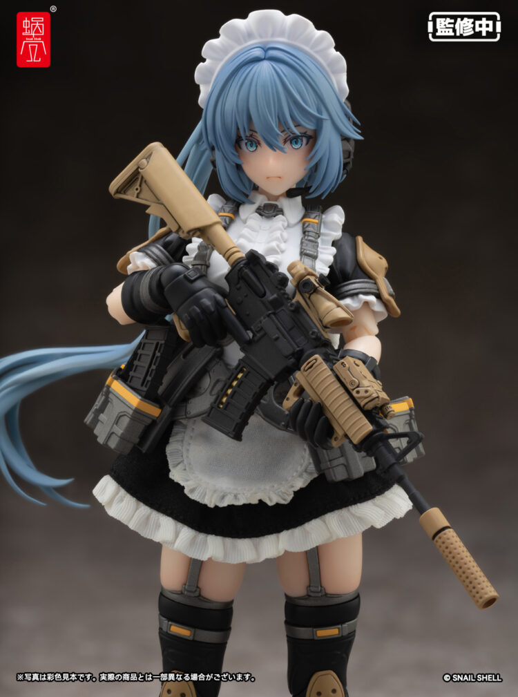 Mô hình figure 1/12 Snail Shell RA-02 Tactical Maid Kazune Tokiwa chính hãng - Image 8