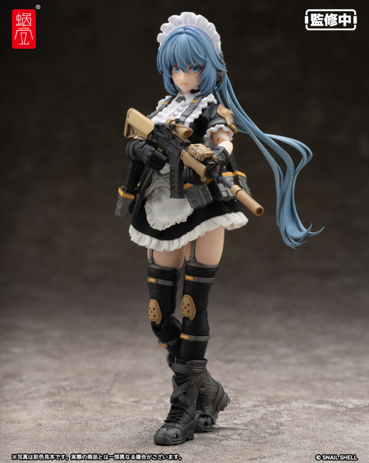 Mô hình figure 1/12 Snail Shell RA-02 Tactical Maid Kazune Tokiwa chính hãng - Image 6