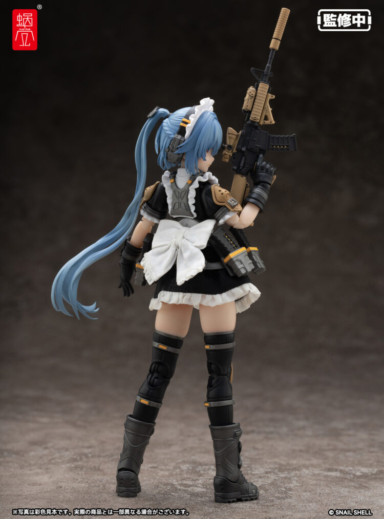 Mô hình figure 1/12 Snail Shell RA-02 Tactical Maid Kazune Tokiwa chính hãng - Image 5