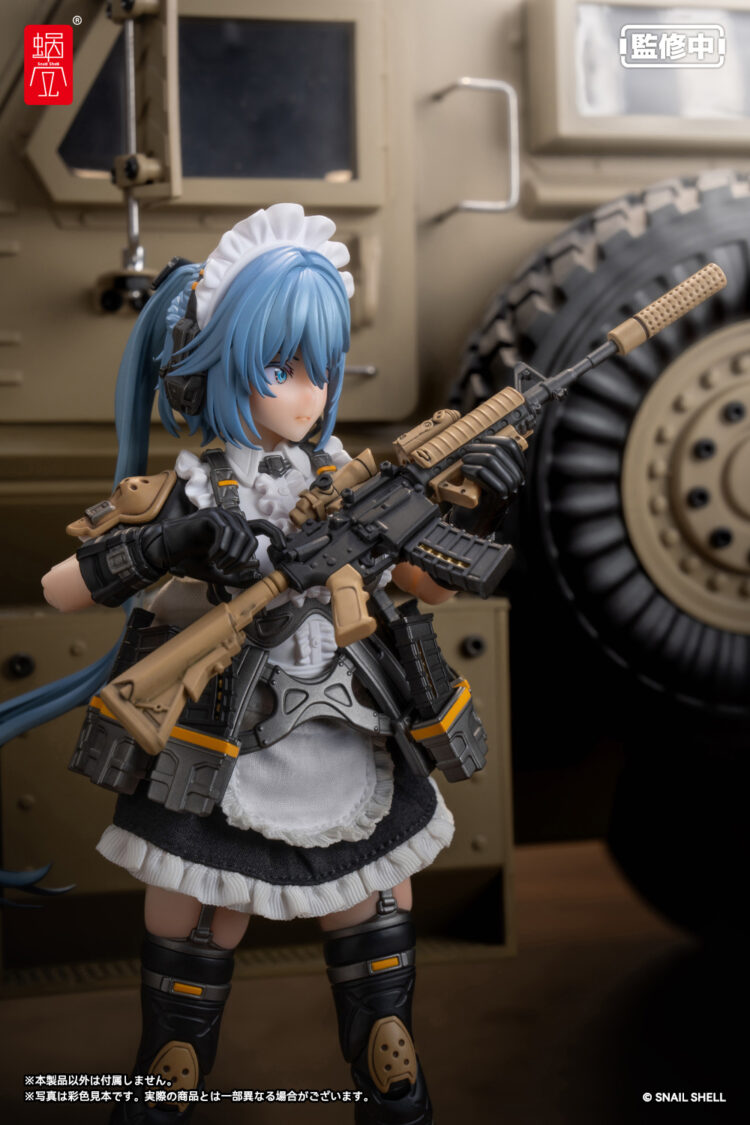 Mô hình figure 1/12 Snail Shell RA-02 Tactical Maid Kazune Tokiwa chính hãng - Image 25