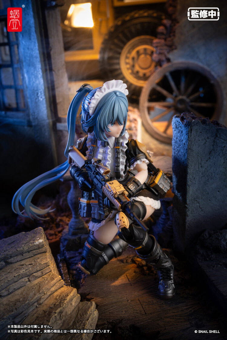 Mô hình figure 1/12 Snail Shell RA-02 Tactical Maid Kazune Tokiwa chính hãng - Image 20