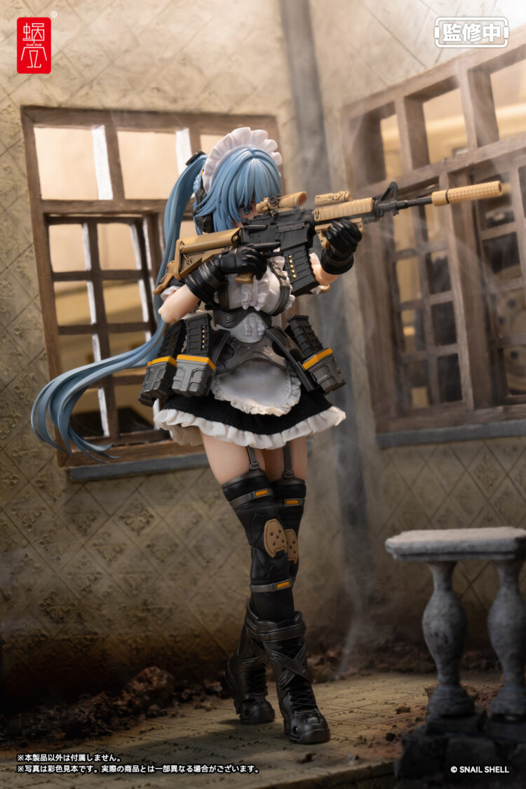 Mô hình figure 1/12 Snail Shell RA-02 Tactical Maid Kazune Tokiwa chính hãng - Image 23