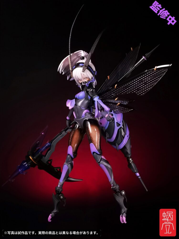 Mô hình figure 1/12 Snail Shell Wasp BEE-04R Argidae Girl Ruririn chính hãng - Image 18