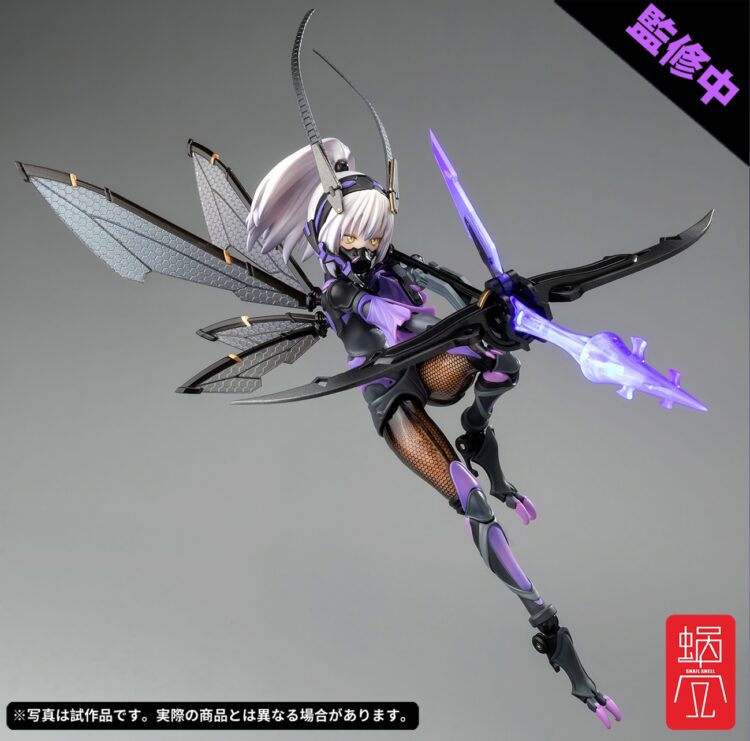 Mô hình figure 1/12 Snail Shell Wasp BEE-04R Argidae Girl Ruririn chính hãng - Image 8