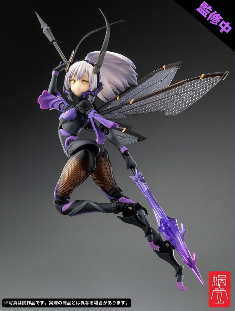 Mô hình figure 1/12 Snail Shell Wasp BEE-04R Argidae Girl Ruririn chính hãng - Image 6