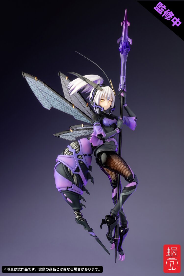 Mô hình figure 1/12 Snail Shell Wasp BEE-04R Argidae Girl Ruririn chính hãng - Image 5