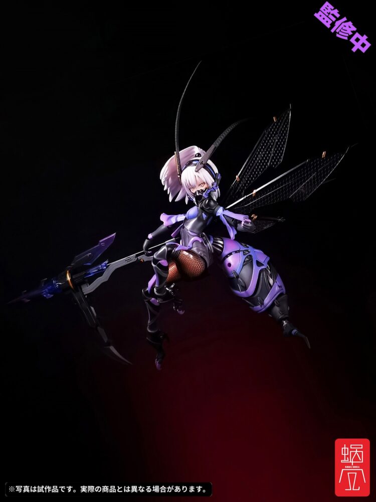 Mô hình figure 1/12 Snail Shell Wasp BEE-04R Argidae Girl Ruririn chính hãng - Image 20