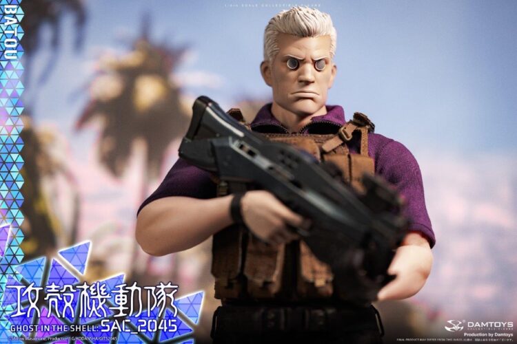 Mô hình 1/6 DAM Toys DMS043 Ghost in the Shell SAC_2045 Batou action figure - Image 22