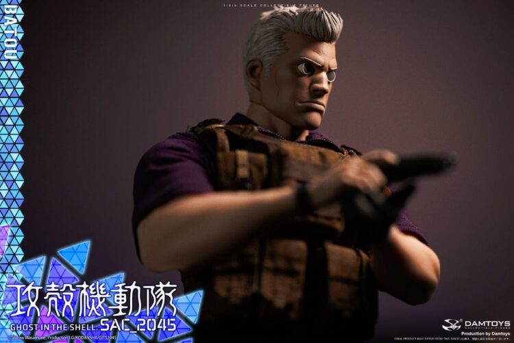 Mô hình 1/6 DAM Toys DMS043 Ghost in the Shell SAC_2045 Batou action figure - Image 24