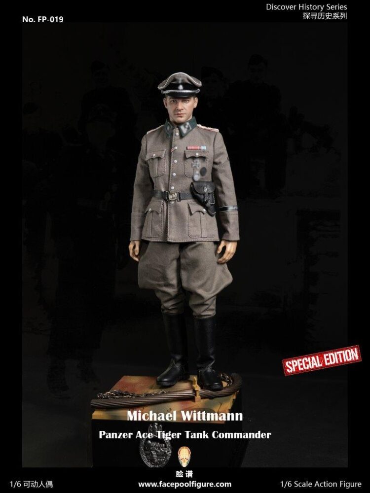 Mô hình 1/6 Facepool FP019B Panzer Ace Michael Wittmann bản cao cấp - Image 3