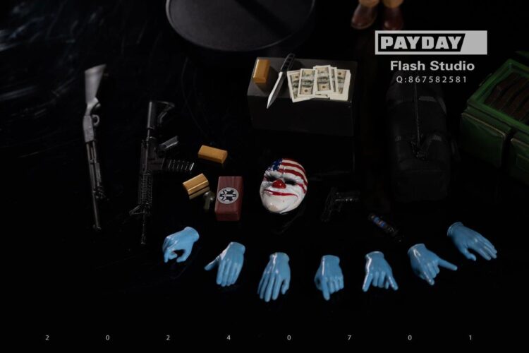 Mô hình 1/6 Flash Studio X-S003 Dallas PayDay Collectibles action figure - Image 10