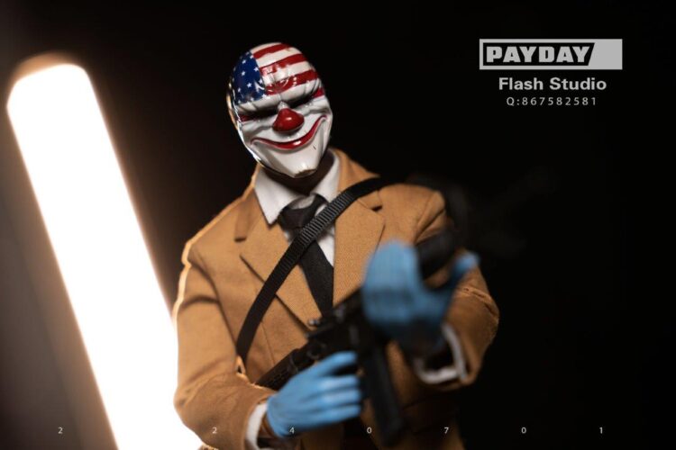 Mô hình 1/6 Flash Studio X-S003 Dallas PayDay Collectibles action figure - Image 9