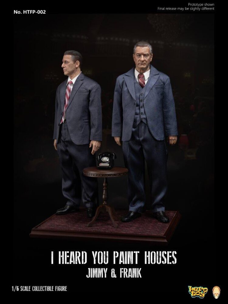 Set 2 figure 1/6 Herotoy X Facepool I Heard You Paint Houses Jimmy & Frank - Image 4