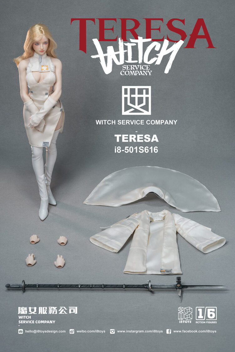 Mô hình figure 1/6 i8TOYS Serene Witch “TERESA” chính hãng - Image 11