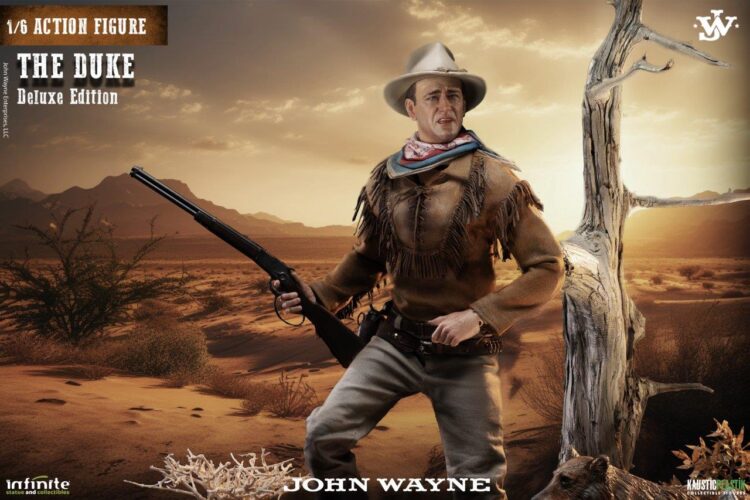 Mô hình figure 1/6 Infinite Statue X Kaustic John Wayne The Duke Phiên Bản Deluxe - Image 17