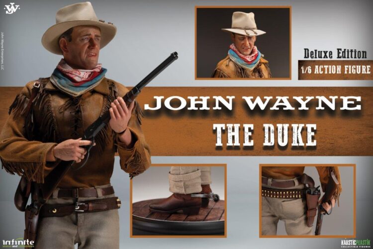 Mô hình figure 1/6 Infinite Statue X Kaustic John Wayne The Duke Phiên Bản Deluxe - Image 13