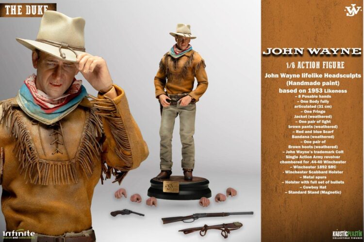 Mô hình 1/6 Infinite Statue X Kaustic John Wayne The Duke bản tiêu chuẩn - Image 17