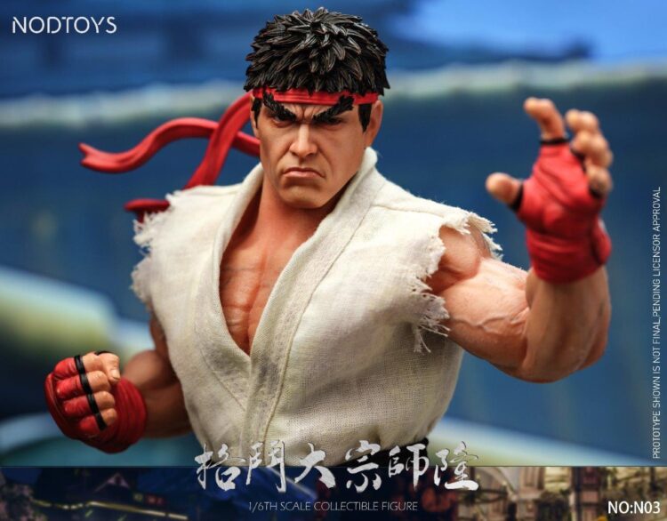 Mô hình 1/6 NOD TOYS NOD-N03 Grandmaster of Fighting Ryu Collectibles Figure - Image 12