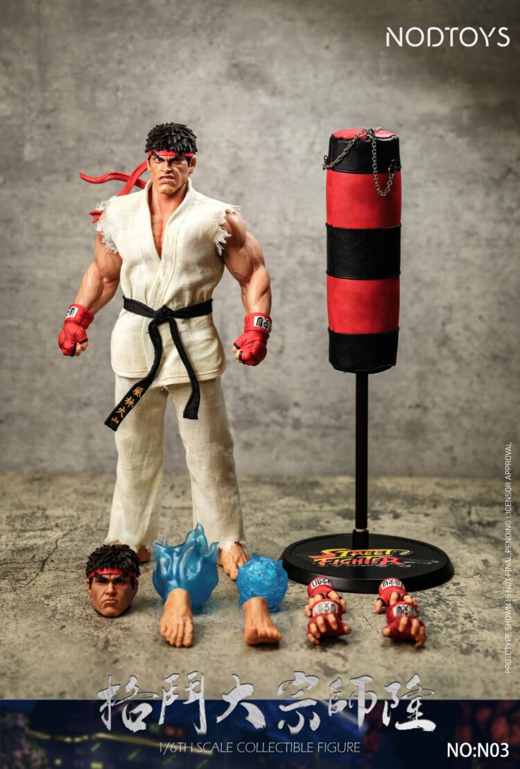 Mô hình 1/6 NOD TOYS NOD-N03 Grandmaster of Fighting Ryu Collectibles Figure - Image 13